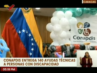 Caracas | Entregan ayudas técnicas a 140 personas con discapacidad
