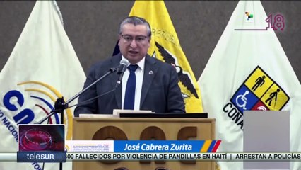 Consejo Electoral de Ecuador inauguró la modalidad de voto en casa