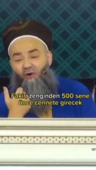 Özdağ, "Servetini fakirlere dağıt, 500 sene erken cennete gir" dedi, Cübbeli Ahmet cevap verd