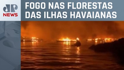 Família passa horas no mar para se salvar de incêndio no Havaí