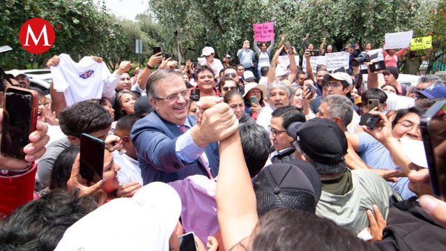 Marcelo Ebrard asegura que concluirá proceso interno de Morena y no se irá del partido político