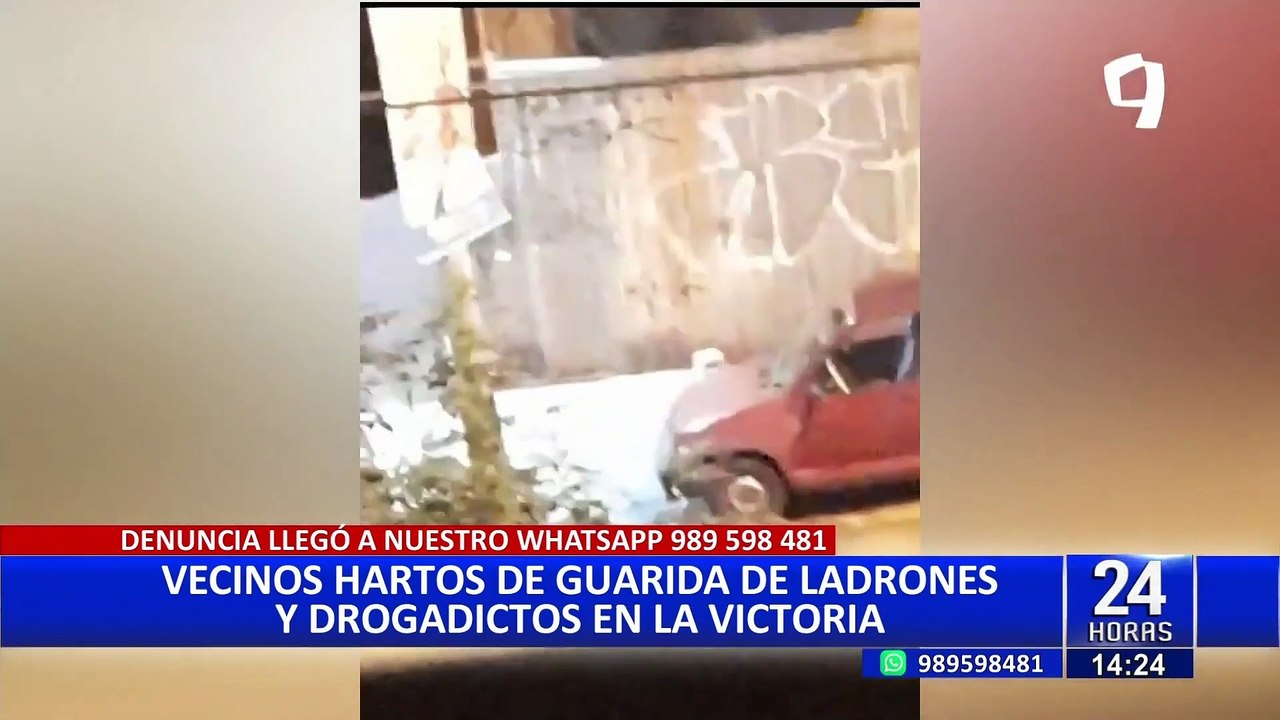 La Victoria: vecinos denuncian que terreno se ha convertido en fumadero