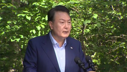 尹 "日 오염수, 과학 기반 투명한 과정으로 처리돼야" / YTN