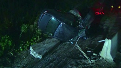 Accident de voiture à Bolu： 1 mort, 1 blessé