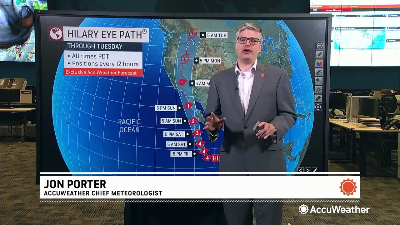 Hurricane Hilary set to bring heavy flooding to the Southwest