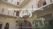 Best Heritage Conservation - Gold | Kankarwa Haveli - Udaipur