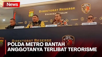 Polda Metro Jaya Bantah Anggotanya Terlibat Kasus Terorisme