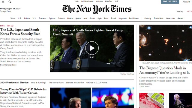 한미일 정상회담 외신 반응... 한미일 3국 협력 강화 / YTN