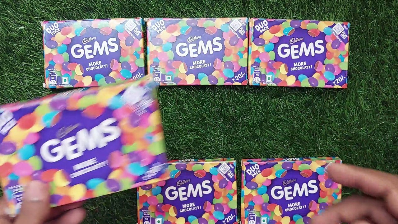 Chocolate opening video, Gems opening video, Lots of chocolates, surprise toys, Cadbury celebration