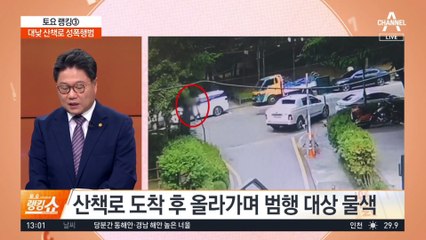 대낮 산책로 성폭행범…CCTV 없는 곳 노렸다