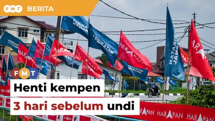 Download Video: Henti kempen politik 3 hari sebelum undi, kata bekas pegawai SPR