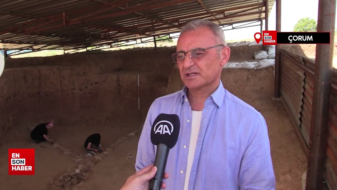 Çorum'da 3 bin 300 yıllık yapı bulundu