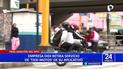 DiDi retira su servicio de taxi en moto y espera la reactivación del aplicativo