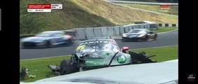 GT World Challenge Asia 2023 Okayama Race 1 Start Yuan Huge Crash
