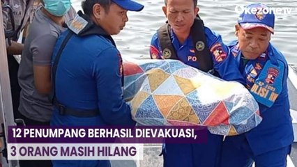 Breaking News! KM Dewi Noor 1 Tenggelam di Perairan Kepulauan Seribu