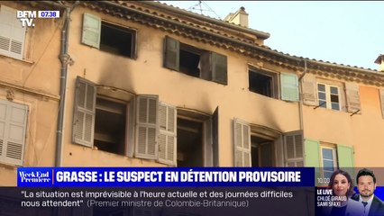 Download Video: Incendie mortel à Grasse: le suspect est maintenu en détention provisoire