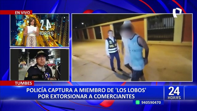 Tumbes: capturan a alias 'Cara de Bebé', menor de 17 años, integrante de 'Los Lobos'