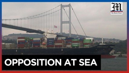 Ukraine-Istanbul cargo ship challenges Russian Black Sea blockade