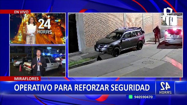 Miraflores: intensifican operativos tras ola de asaltos en El Rosedal