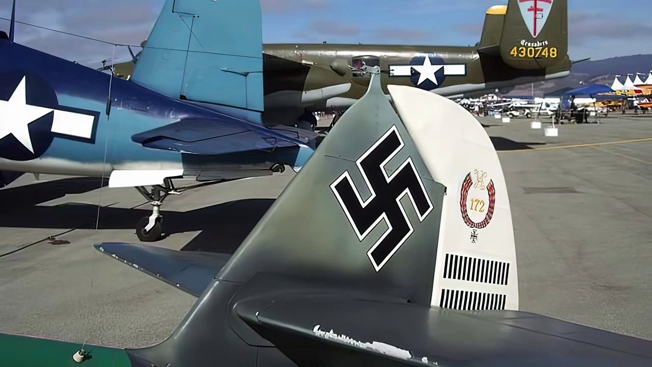 HA-1112 M1L Buchon - aircraft - HD