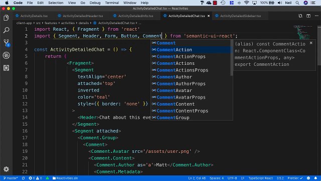 Adding some style (Legacy) - Styling the Activity Detailed Chat and Sidebar components