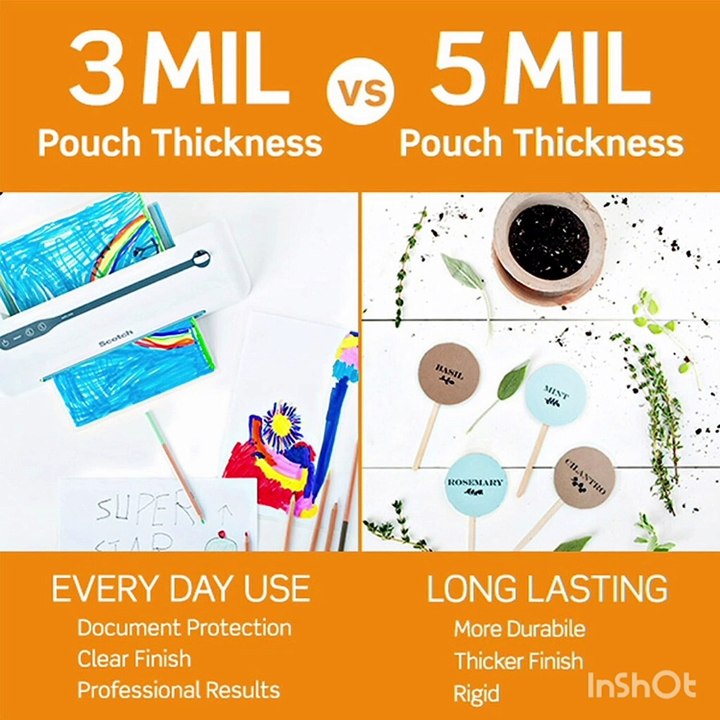 Scotch Thermal Laminating Pouches,