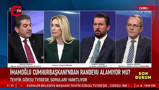 Tevfik Göksu'dan canlı yayında 'İBB' sorusuna yanıt: Başkan adayı olacak mı?
