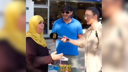 Sokak röportajına katılan bir gurbetçi: Ekmekleri döküyoruz, çöplere atıyoruz, hiç kimse yalandan açız demesin