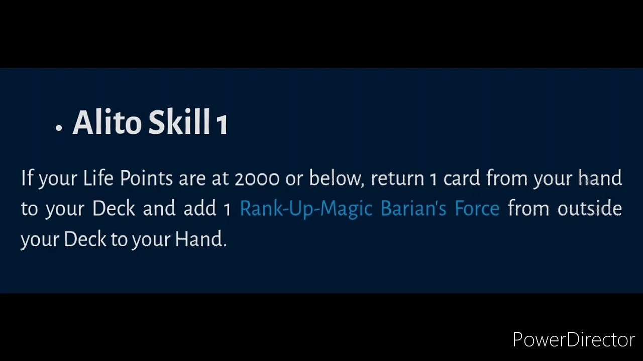 Alito Skills LEAKED!! YU-GI-OH DUEL LINKS