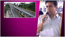 Hyderabad Steel Bridge ప్రారంభం .. విపక్షాలకు KTR స్ట్రాంగ్ కౌంటర్  | Telugu OneIndia