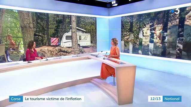 En Corse, les touristes sont venus plus nombreux qu'en 2019, dernière saison pré-Covid, mais l'inflation pèse et modifie les modes de consommation - Regardez