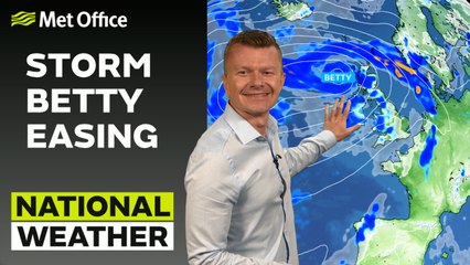 Met Office Afternoon Weather Forecast 19/08/23 – An improving picture