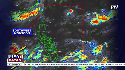 Habagat, patuloy na magpapaulan sa Southern Luzon, Visayas, Mindanao