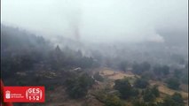فرق الإطفاء في تينيريفي تواصل مكافحة الحريق وسط مخاوف من اشتداد الحرّ والرياح