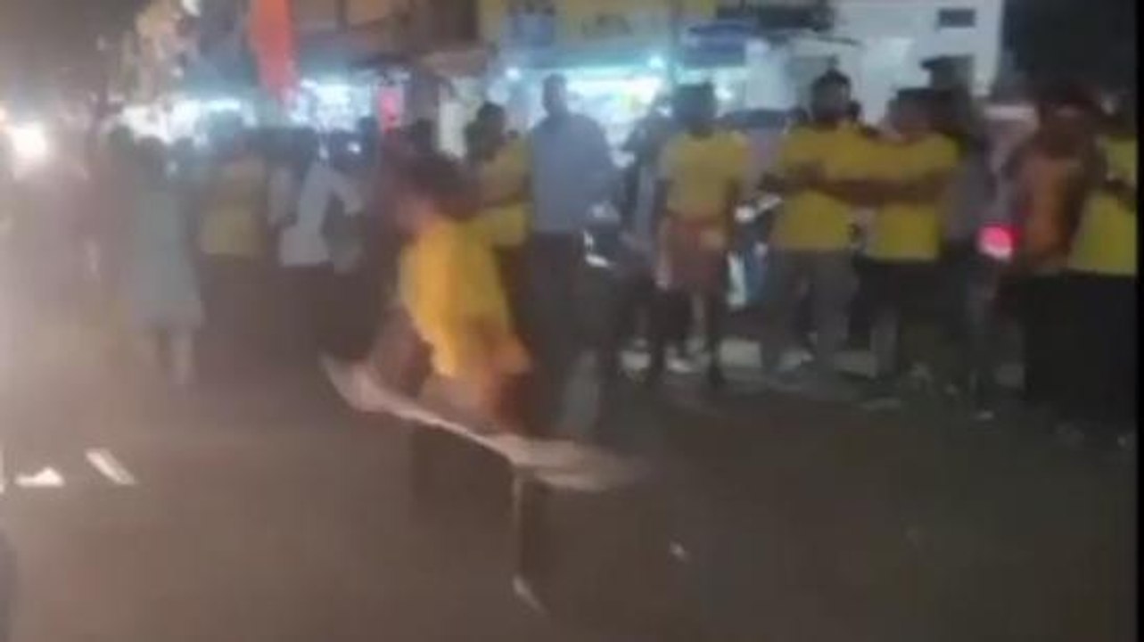 चाचौड़ा: गरूड झेप मशाल यात्रा शहर पहुंची, पूना के लिए होगी रवाना