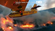 Tenerife: Aeronautica militare a pieno regime sull'isola, incendio non ancora domato