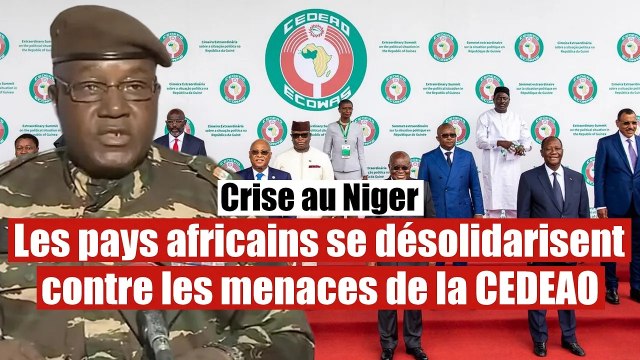 Crise au Niger : Les pays africains se désolidarisent de la CEDEAO