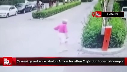 Antalya'da 2 gündür kayıp olan Alman kadın aranıyor