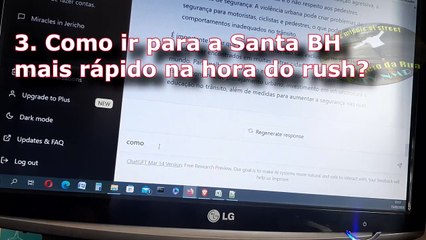 CHATGPT Aplicado no trânsito com Perguntas Difícies