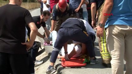 Arnavutköy'de Otomobil Takla Attı: Sürücü Yaralandı