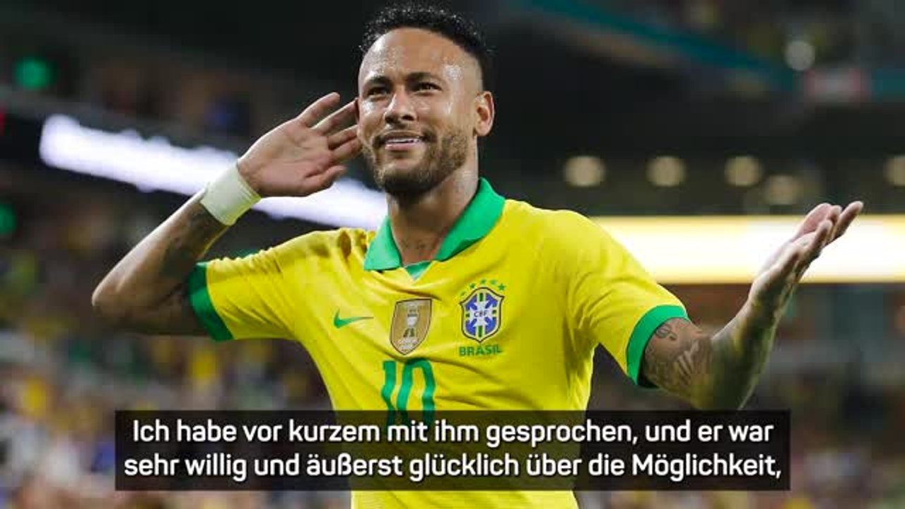 Diniz: 'Neymar kann noch Geschichte schreiben'