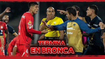 Pumas vs Toluca: Termina en BRONCA