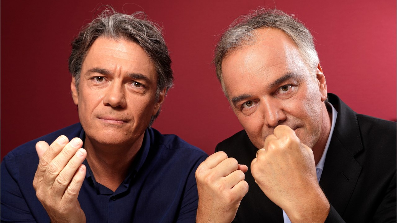 GALA VIDEO - Les Grandes Gueules : Olivier Truchot surprend Alain Marschall pour son anniversaire