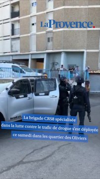 Premières descentes dans les quartiers Nord pour la CRS8