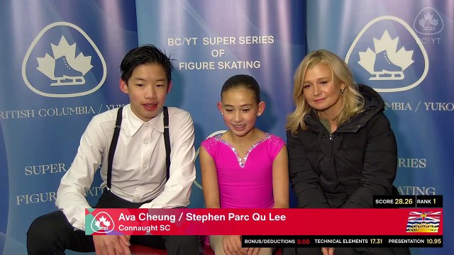 Novice, Junior , Pre Novice Pair Short & Juvenile Pair Free- 2023 Super Series BC Summer Skate - Skate Canada Rink