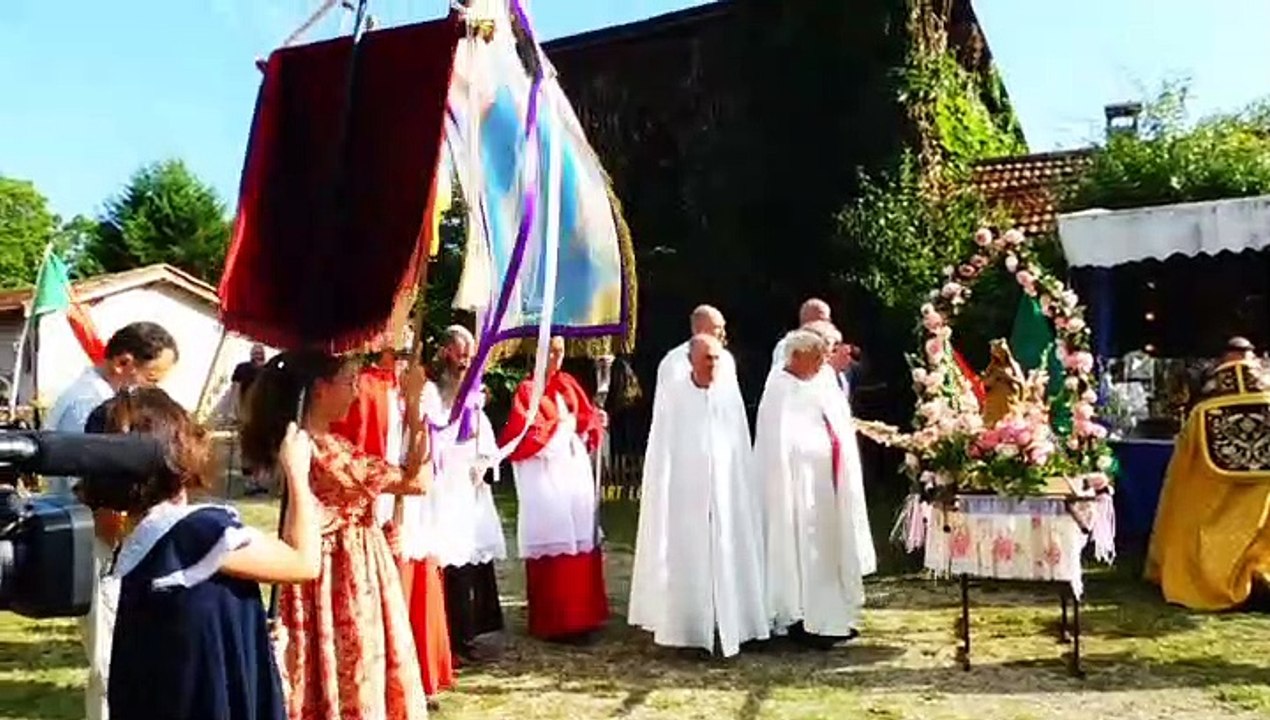 Le Vœu de Louis XIII 15 août 2023 fête catholique dévotion mariale à Fitilieu film by JC Guerguy Ciné Art Loisir