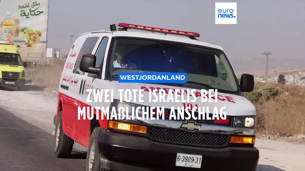 Schießerei in Waschanlage: Zwei Israelis bei mutmaßlichem Anschlag getötet
