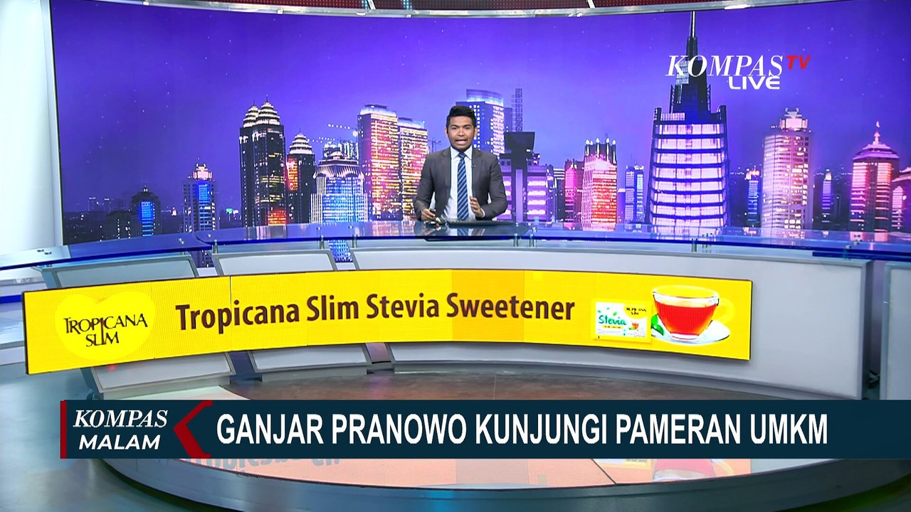 HUT ke-78 Provinsi Jateng, Ganjar Ngobrol dengan Pelaku UMKM di Brebes