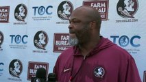 Wide Receivers Coach Ron Dugans Starting To See Consistency in Fall Camp