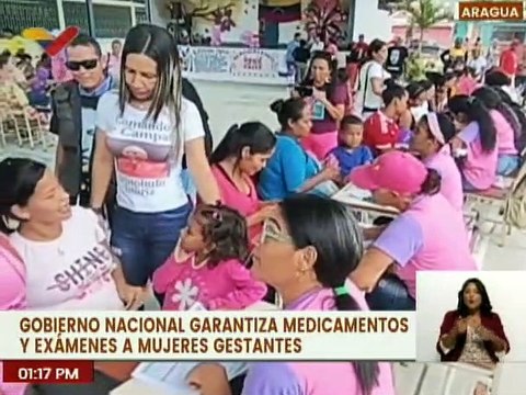 Plan Parto Humanizado brinda a mujeres en gestación medicamentos y exámenes gratuitos en Aragua